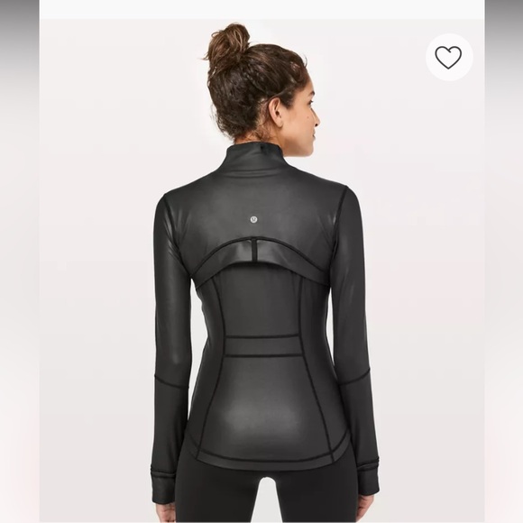 Lululemon Define Jacket Shine Solid Black Limited Edition Hong Kong - Picture 2 of 7
